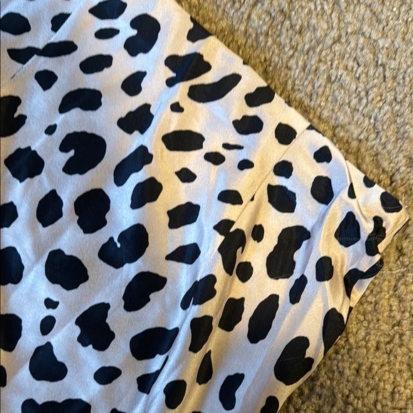 Leopard Print A-Line Midi Skirt - Picture 4 of 5